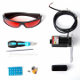 Ресурсный набор для плоттера 445nm 1600mW Blue Laser Components Engraver  Pack - fgospostavki.ru - Белгород